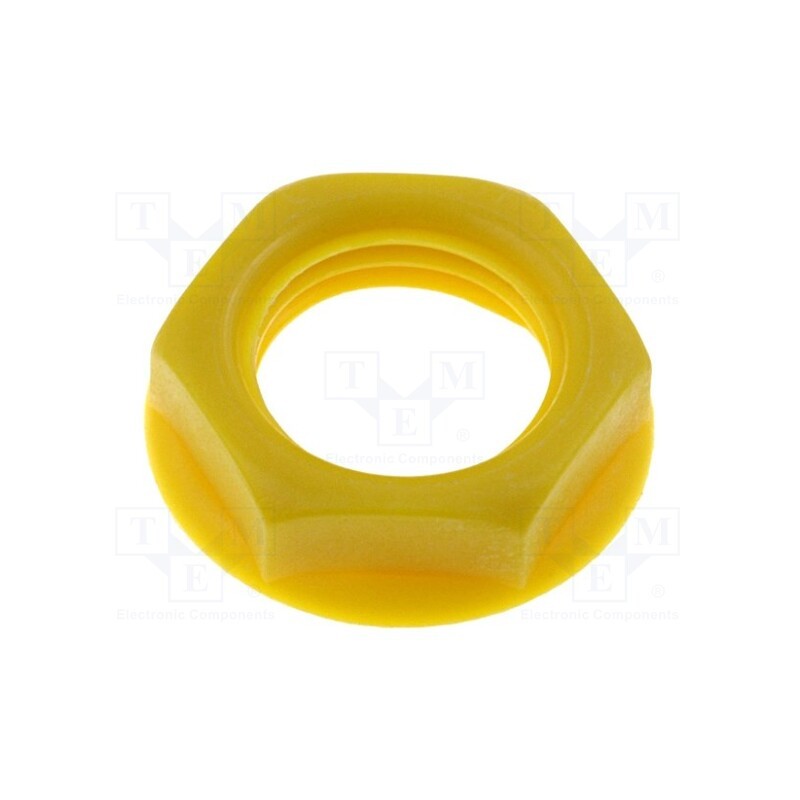 10 pcs x CLIFF - CL1420 - Nut, yellow, S2