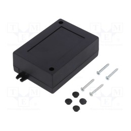 1 pcs x MASZCZYK - KM-65 BK - Enclosure: multipurpose, X: 64mm, Y: 91mm, Z: 31mm, with fixing lugs