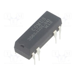 1 pcs x COMUS - 3563.1231.241 - Relay: reed switch, SPDT, Ucoil: 24VDC, 400mA, max.100VDC, 5W, THT