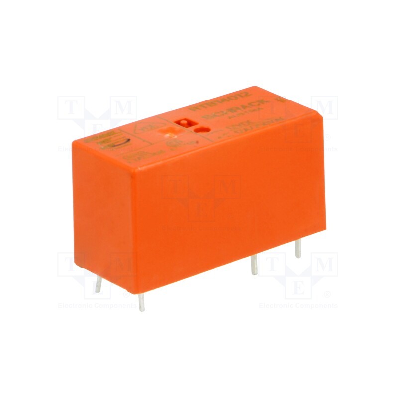 1 pcs x TE Connectivity - 1-1393238-5 - Relay: electromagnetic, SPDT, Ucoil: 12VDC, Icontacts max: 12A