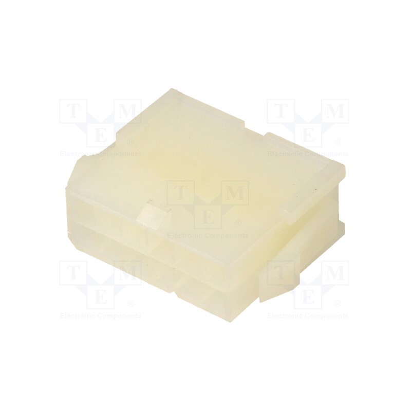 10 pcs x HSM - H5050-12PDW000R - Plug, wire-wire, male, N42G, 4.2mm, PIN: 12, 600V, Locking: latch