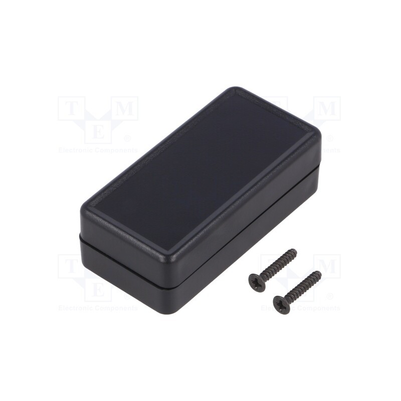 1 pcs x HAMMOND - 1551BBK - Enclosure: multipurpose, X: 25mm, Y: 50mm, Z: 15mm, 1551 MINI, ABS