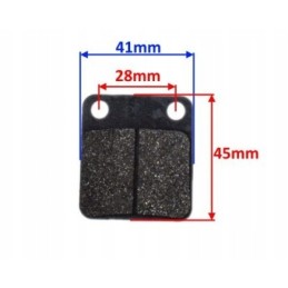 Quantum brake pads for Chinese Longjia 4t scooter