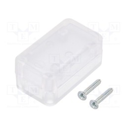 1 pcs x HAMMOND - 1551ACLR - Enclosure: multipurpose, X: 20mm, Y: 35mm, Z: 15mm, 1551 MINI, ABS