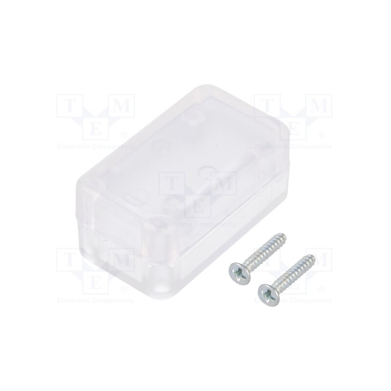1 pcs x HAMMOND - 1551ACLR - Enclosure: multipurpose, X: 20mm, Y: 35mm, Z: 15mm, 1551 MINI, ABS