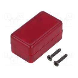 1 pcs x HAMMOND - 1551ATRD - Enclosure: multipurpose, X: 20mm, Y: 35mm, Z: 15mm, 1551 MINI, ABS