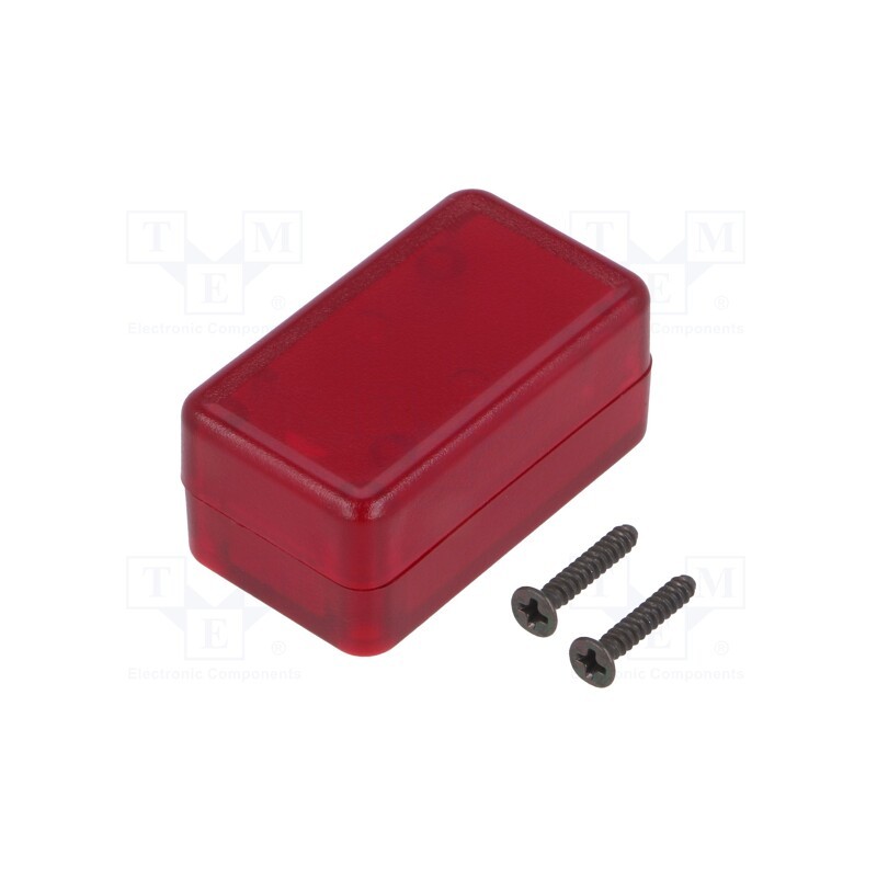 1 pcs x HAMMOND - 1551ATRD - Enclosure: multipurpose, X: 20mm, Y: 35mm, Z: 15mm, 1551 MINI, ABS