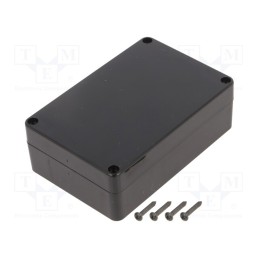 1 pcs x MASZCZYK - KM-277BK - Enclosure: multipurpose, X: 70mm, Y: 105mm, Z: 35mm, ABS, black, IP65