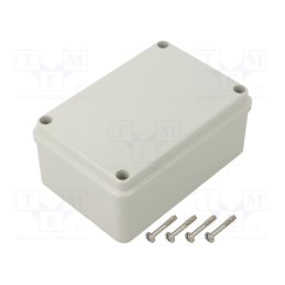 1 pcs x SCAME - 686.205 - Enclosure: multipurpose, X: 86mm, Y: 128mm, Z: 58mm, SCABOX, grey