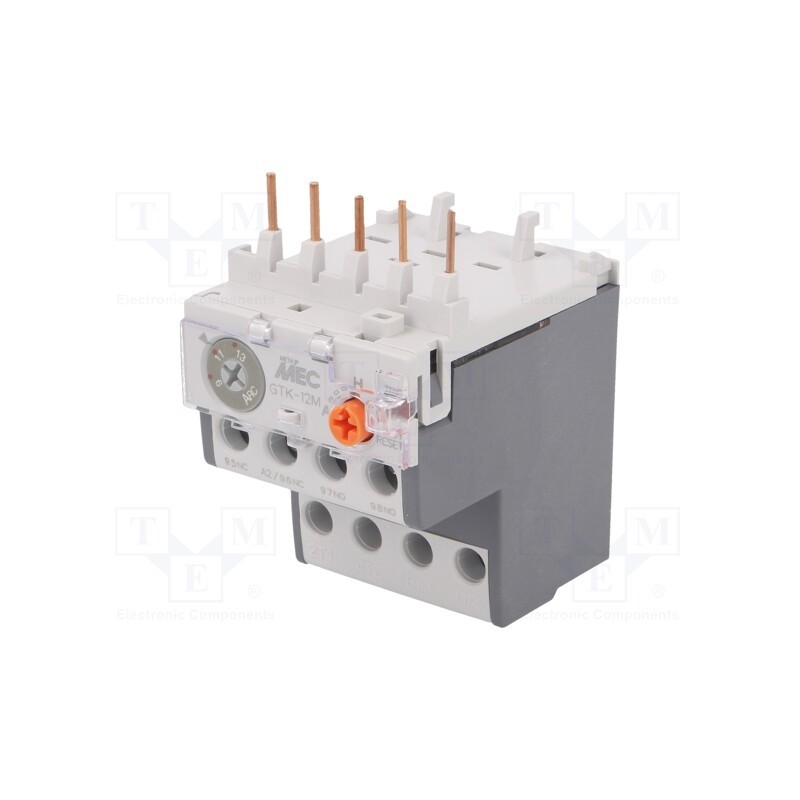 1 pcs x LS ELECTRIC - GTK-12M 9-13A - Thermal relay, Series: METAMEC, Auxiliary contacts: NO + NC, IP20