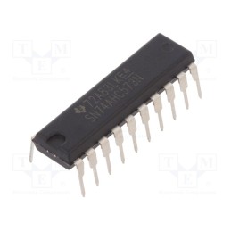 3 pcs x TEXAS INSTRUMENTS - SN74AHC573N - IC: digital, D-latch transparent, Ch: 8, 2÷5.5VDC, SMD, SO20,