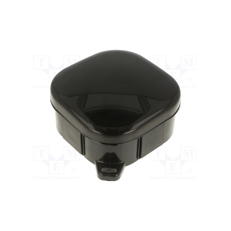 1 pcs x PAWBOL - A.0020C - Enclosure: junction box, X: 92mm, Y: 92mm, Z: 44mm, IP54, black