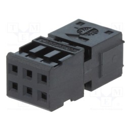 10 pcs x TE Connectivity - 185311-1 - RCPT HSG FOR MQS 6W