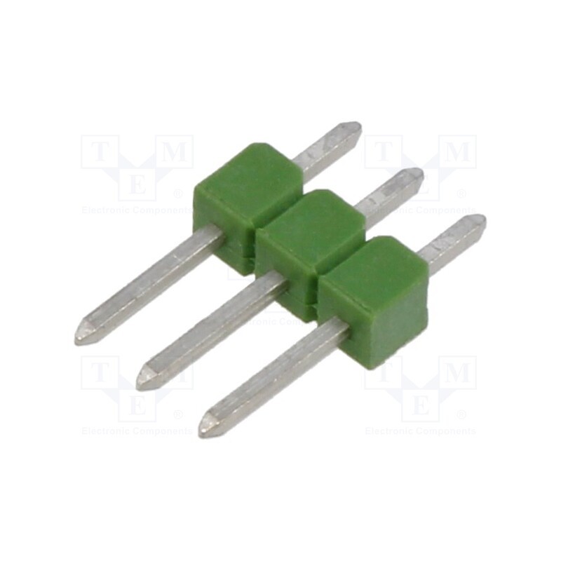 10 pcs x TE Connectivity - 826936-3 - Pin header, pin strips, AMPMODU MOD II, male, PIN: 3, straight