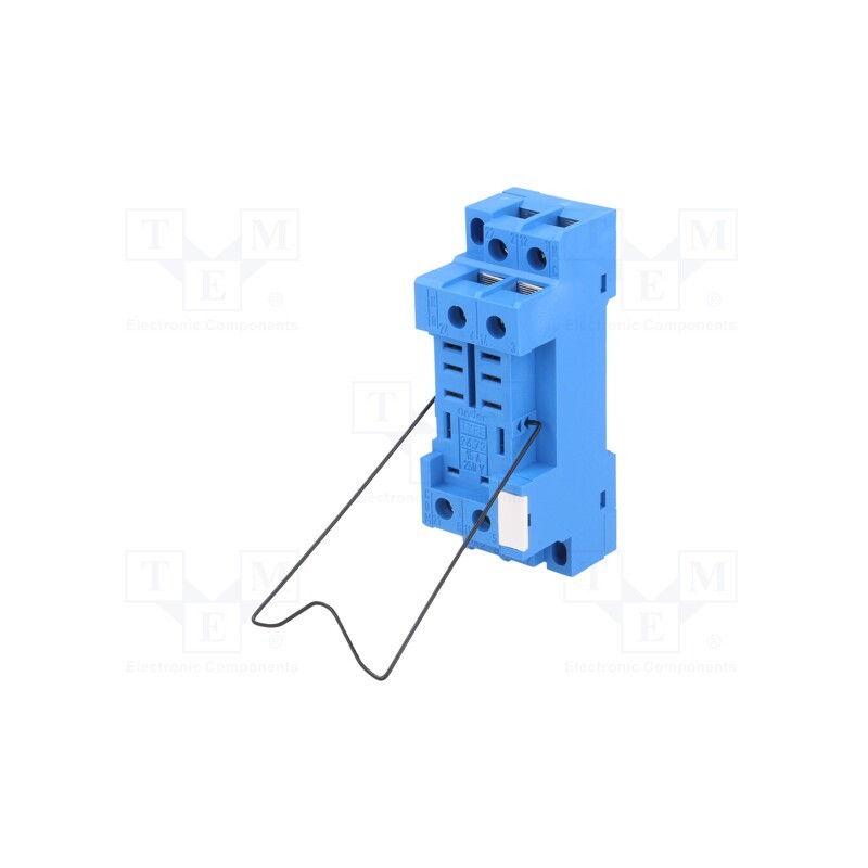 1 pcs x FINDER - 96.72SMA - Socket, PIN: 8, for DIN rail mounting, Series: 56.32,99.01