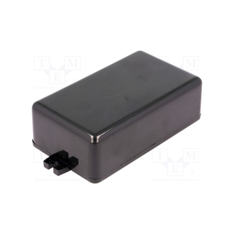 1 pcs x MASZCZYK - KM-55A BK - Enclosure: multipurpose, X: 70mm, Y: 119mm, Z: 40mm, ABS, black