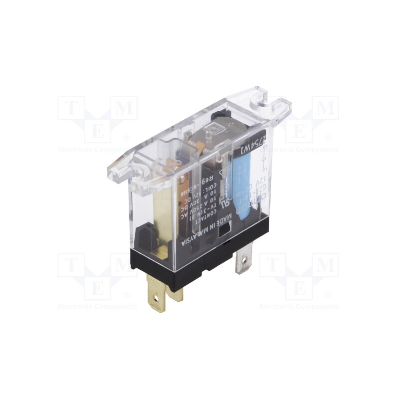 1 pcs x OMRON OCB - G2R-1A-T 12VDC - Relay: electromagnetic, SPST-NO, Ucoil: 12VDC, Icontacts max: 10A