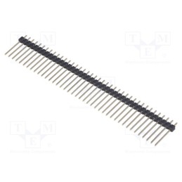 10 pcs x CONNFLY - DS1021-1*40SF15-B - Pin header, pin strips, male, PIN: 40, straight, 2.54mm, THT, 1x40