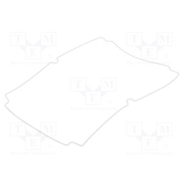 1 pcs x GAINTA - P2018SEAL - Gasket, P2018-IP68,P2018C-IP68, Gasket material: silicone