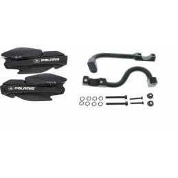 A pair of original Polaris hand covers and hand cover holders, a set of Polaris