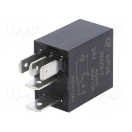1 pcs x HONGFA RELAY - HFV6/024ZS-T - Relay: electromagnetic, SPDT, Ucoil: 24VDC, 30A, automotive, 360Ω