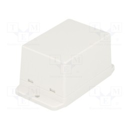 1 pcs x GAINTA - NUB705042WH - Enclosure: multipurpose, X: 50.4mm, Y: 70mm, Z: 42mm, ABS, white