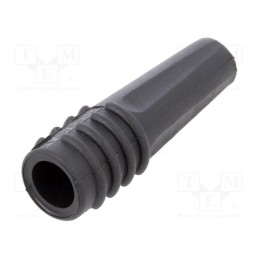 10 pcs x TE Connectivity - 5-1478996-6 - Strain relief, RG142,RG223,RG400,RG59,RG62, black, Øin: 4.9mm