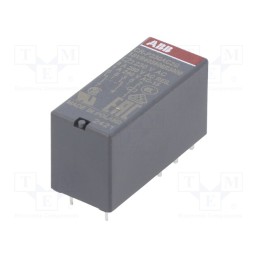 1 pcs x ABB - 1SVR405606R3000 - Relay: electromagnetic, DPDT, Ucoil: 230VAC, 8A, max.250VAC, PCB