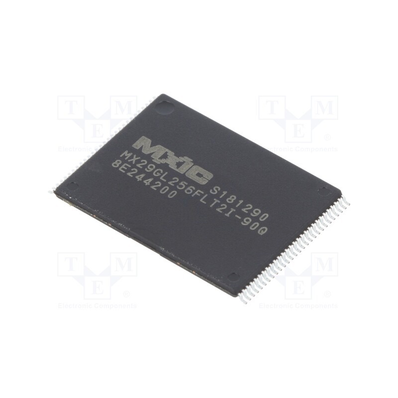 1 pcs x MACRONIX INTERNATIONAL - MX29GL256FLT2I-90Q/TRAY - IC: FLASH memory, 256MbFLASH, 90ns, TSOP56, parallel