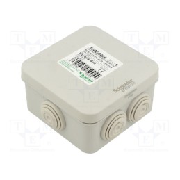 1 pcs x SCHNEIDER ELECTRIC - ENN05004 - Enclosure: junction box, X: 98mm, Y: 98mm, Z: 51mm, wall mount, IP55