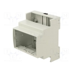 1 pcs x KRADEX - ZD1004J ABS V0 - Enclosure: for DIN rail mounting, Y: 71mm, X: 89mm, Z: 65mm, ABS