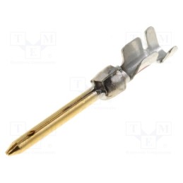 10 pcs x TE Connectivity - 166293-1 - Contact, male, copper alloy, gold-plated, 0.2÷0.56mm2, AMPLIMITE