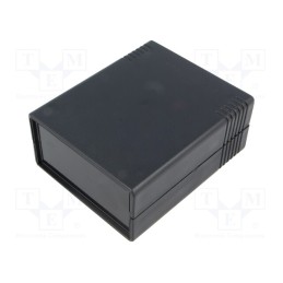 1 pcs x MASZCZYK - KM-48N BK - Enclosure: with panel, X: 91mm, Y: 111mm, Z: 49mm, ABS, black