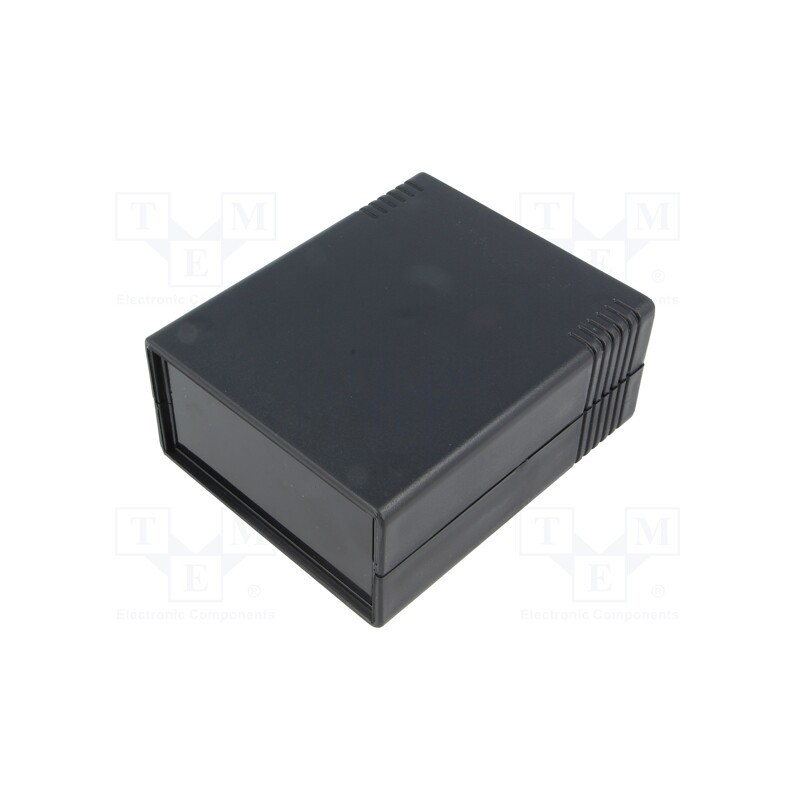 1 pcs x MASZCZYK - KM-48N BK - Enclosure: with panel, X: 91mm, Y: 111mm, Z: 49mm, ABS, black