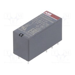 1 pcs x ABB - 1SVR405600R4000 - Relay: electromagnetic, SPDT, Ucoil: 12VDC, 16A, max.250VAC, PCB