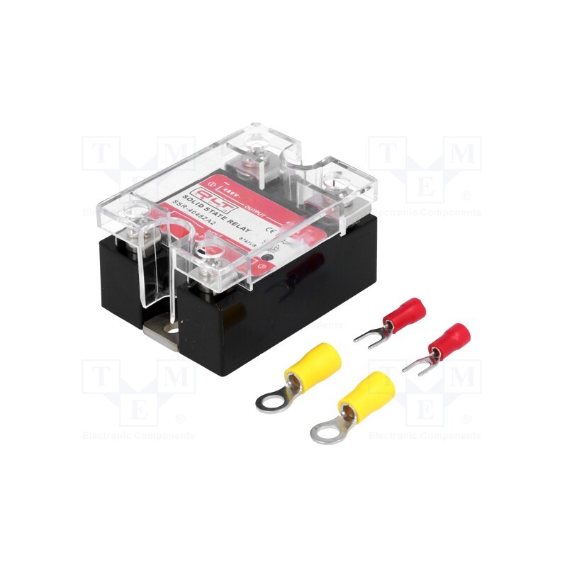 1 pcs x QLT POWER - SSR-4048ZA2 - Relay: solid state, Ucntrl: 90÷250VAC, 40A, 44÷440VAC