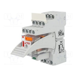 1 set x RELPOL - PIR4-230AC-00LV - Relay: interface, 4PDT, Ucoil: 230VAC, 6A, 6A/250VAC, 6A/24VDC