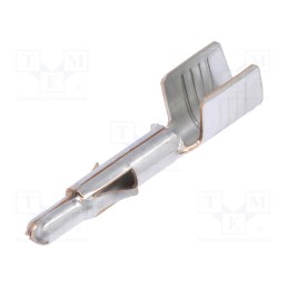 10 pcs x TE Connectivity - 640309-3 - Contact, male, brass, tinned, 3÷5mm2, 12AWG÷10AWG, bulk, crimped