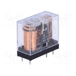 1 pcs x OMRON OCB - G2R-1 24VAC - Relay: electromagnetic, SPDT, Ucoil: 24VAC, Icontacts max: 10A