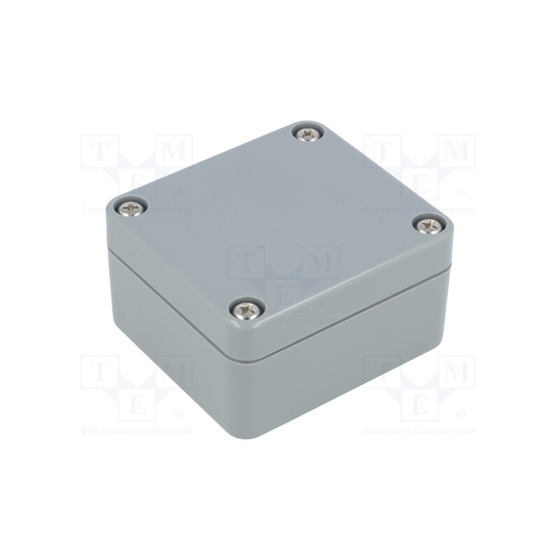 1 pcs x GAINTA - G302 - Enclosure: multipurpose, X: 58mm, Y: 64mm, Z: 35mm, ABS, dark grey