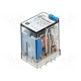 1 pcs x FINDER - 55.33.9.024.0010 - Relay: electromagnetic, 3PDT, Ucoil: 24VDC, Icontacts max: 20A