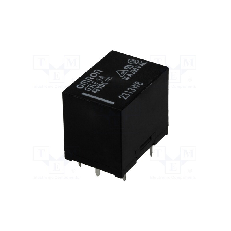 1 pcs x OMRON OCB - G5LE-1A 48VDC - Relay: electromagnetic, SPST-NO, Ucoil: 48VDC, Icontacts max: 10A