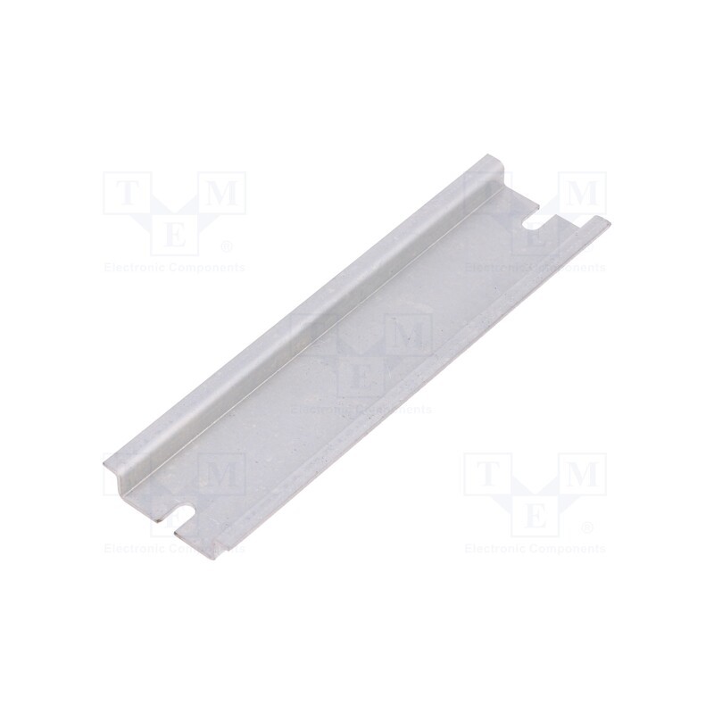 1 pcs x KRADEX - TZ35.106 - DIN rail, steel, W: 35mm, L: 122mm, ZP13513560, Plating: zinc