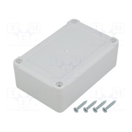 1 pcs x MASZCZYK - LA-2 - Enclosure: multipurpose, X: 64mm, Y: 98mm, Z: 34mm, ABS, light grey