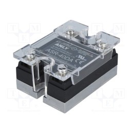 1 pcs x ANLY ELECTRONICS - ASR-40DA - Relay: solid state, Ucntrl: 4÷32VDC, 40A, 24÷280VAC, Series: ASR