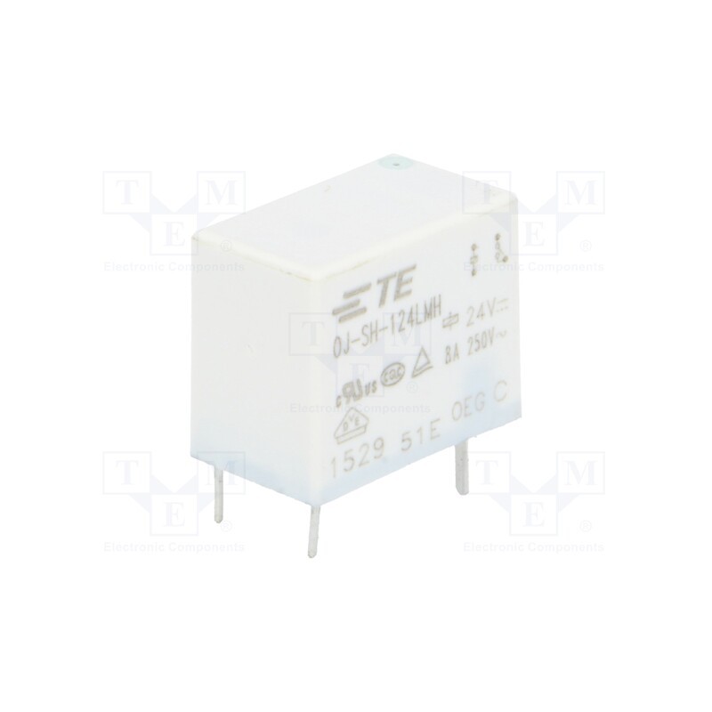 1 pcs x TE Connectivity - 1461247-3 - Relay: electromagnetic, SPST-NO, Ucoil: 24VDC, Icontacts max: 8A