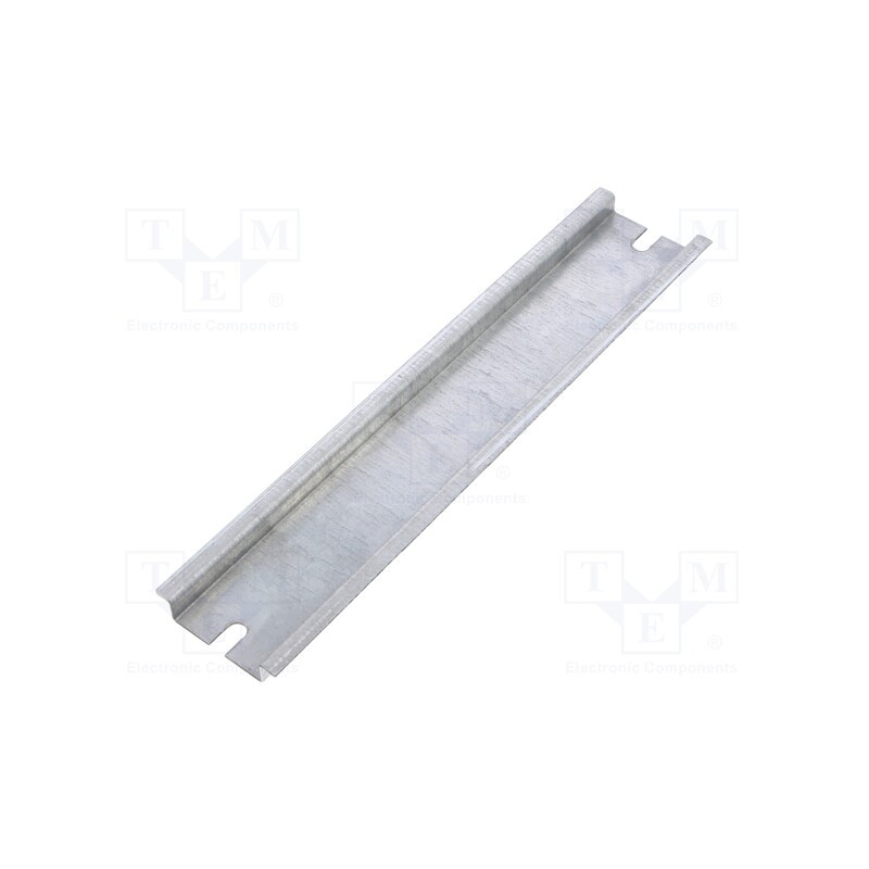 1 pcs x KRADEX - TZ35.146 - DIN rail, steel, W: 35mm, L: 163mm, ZP240190105, Plating: zinc