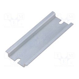 1 pcs x KRADEX - TZ35.76 - DIN rail, steel, W: 35mm, L: 90mm, ZP15015060, Plating: zinc