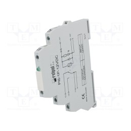 1 set x RELPOL - PI6-1P-12VDC - Relay: interface, SPDT, Ucoil: 12VDC, 6A, SPDT, 6A/230VAC, 6A/24VDC
