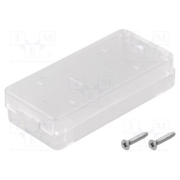 1 pcs x HAMMOND - 1551USB3CLR - Enclosure: for USB, X: 30mm, Y: 65mm, Z: 15.5mm, ABS